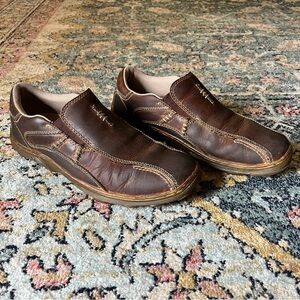Dr. Marten’s Lance Leather Slip On Loafers Shoes Brown Sz 10